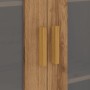 Handgefertigter Wandhängeschrank aus Eichenholz 69,5x34x90 cm. von , Sideboards - Ref: Foro24-857044, Preis: 108,15 €, Rabatt: %