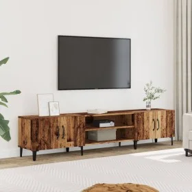 TV stand made of engineered aged wood, 180x31.5x40 cm by , TV Furniture - Ref: Foro24-857143, Price: 117,72 €, Discount: %