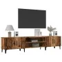 TV stand made of engineered aged wood, 180x31.5x40 cm by , TV Furniture - Ref: Foro24-857143, Price: 117,72 €, Discount: %