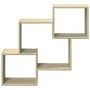 Engineered wood wall cabinet in Sonoma oak, 78x18x71 cm by , Shelves and shelves - Ref: Foro24-854807, Price: 29,62 €, Discou...