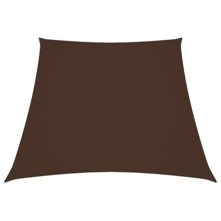 Brown oxford fabric trapezoidal sail awning 3/4x3 m by vidaXL, Umbrellas - Ref: Foro24-135847, Price: 36,82 €, Discount: %