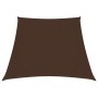 Toldo de vela trapezoidal de tela oxford marrón 3/4x3 m de vidaXL, Sombrillas - Ref: Foro24-135847, Precio: 37,44 €, Descuent...