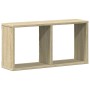 Armario de pared madera de ingeniería roble sonoma 60x16x30 cm de , Estantes y estanterías - Ref: Foro24-854879, Precio: 21,4...