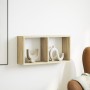 Armario de pared madera de ingeniería roble sonoma 60x16x30 cm de , Estantes y estanterías - Ref: Foro24-854879, Precio: 21,4...