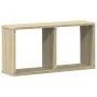Engineered wood wall cabinet in Sonoma oak, 60x16x30 cm by , Shelves and shelves - Ref: Foro24-854879, Price: 20,49 €, Discou...