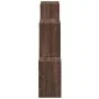 Engineered wood brown oak wall unit 78x18x71 cm by , Shelves and shelves - Ref: Foro24-854811, Price: 27,89 €, Discount: %