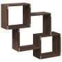 Engineered wood brown oak wall unit 78x18x71 cm by , Shelves and shelves - Ref: Foro24-854811, Price: 27,89 €, Discount: %
