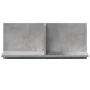 Wall-mounted cabinet made of gray concrete wood engineering 70x16.5x30 cm by , Shelves and shelves - Ref: Foro24-854853, Pric...