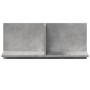 Wandregal aus grauem Beton-Holzverbundwerkstoff 70x16,5x30 cm von , Regale und Regale - Ref: Foro24-854853, Preis: 23,05 €, R...
