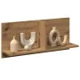 Armario pared madera ingeniería roble artesanal 70x16,5x30 cm de , Estantes y estanterías - Ref: Foro24-854858, Precio: 24,28...