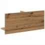 Engineered oak wood handmade wall cabinet 70x16.5x30 cm by , Shelves and shelves - Ref: Foro24-854858, Price: 24,31 €, Discou...