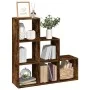 Bücherregal mit 3 Ebenen aus geräucherter Eiche 99x29x99 cm. von , Bücherregale und Regale - Ref: Foro24-857962, Preis: 64,49...