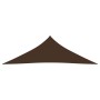 Toldo de vela triangular tela Oxford marrón 3,5x3,5x4,9 m by vidaXL, Umbrellas - Ref: Foro24-135835, Price: 30,40 €, Discount: %