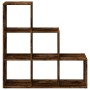 Bücherregal mit 3 Ebenen aus geräucherter Eiche 99x29x99 cm. von , Bücherregale und Regale - Ref: Foro24-857962, Preis: 65,61...