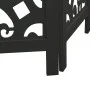 Three-panel solid Paulownia wood room divider screen in black. by , Room dividers - Ref: Foro24-358750, Price: 90,37 €, Disco...
