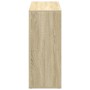 Buchregal Raumteiler aus Eichenholz Sonoma 69,5x29x69,5 cm von , Bücherregale und Regale - Ref: Foro24-858005, Preis: 41,75 €...