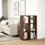 Librería divisor madera ingeniería marrón roble 69,5x29x103,5cm de , Librerías y estanterías - Ref: Foro24-858018, Precio: 55...