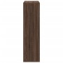 Holzregal Raumteiler Ingenieurwesen Braun Eiche 69,5x29x103,5cm von , Bücherregale und Regale - Ref: Foro24-858018, Preis: 56...