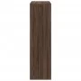 Librería divisor madera ingeniería marrón roble 69,5x29x103,5cm de , Librerías y estanterías - Ref: Foro24-858018, Precio: 55...