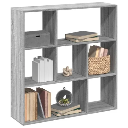 Regalbrett aus grauer Sonoma-Ingenieurholz-Trennwand 102x29x103,5 cm. von , Bücherregale und Regale - Ref: Foro24-858053, Pre...