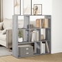 Regalbrett aus grauer Sonoma-Ingenieurholz-Trennwand 102x29x103,5 cm. von , Bücherregale und Regale - Ref: Foro24-858053, Pre...