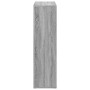 Regalbrett aus grauer Sonoma-Ingenieurholz-Trennwand 102x29x103,5 cm. von , Bücherregale und Regale - Ref: Foro24-858053, Pre...