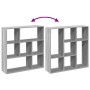 Regalbrett aus grauer Sonoma-Ingenieurholz-Trennwand 102x29x103,5 cm. von , Bücherregale und Regale - Ref: Foro24-858053, Pre...