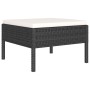 10-piece garden furniture set with black synthetic rattan cushions by vidaXL, Garden sets - Ref: Foro24-3056974, Price: 925,4...