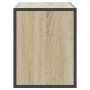 TV-Möbel aus Holzwerkstoff und Metall in Eiche Sonoma, 100x31x39,5 cm. von , TV-Möbel - Ref: Foro24-848935, Preis: 56,35 €, R...