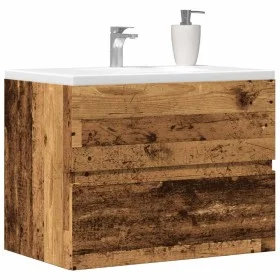 Badezimmerschrank aus gealtertem Ingenieurholz, 60x38,5x45 cm. von , Badezimmermöbel - Ref: Foro24-856243, Preis: 51,51 €, Ra...