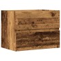 Badezimmerschrank aus gealtertem Ingenieurholz, 60x38,5x45 cm. von , Badezimmermöbel - Ref: Foro24-856243, Preis: 53,18 €, Ra...