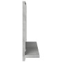 Mirror bathroom furniture in gray concrete engineered wood 90x11x37 cm by , bathroom vanities - Ref: Foro24-856201, Price: 36...
