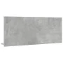 Spiegel Badezimmerschrank aus Holzwerkstoff in Grau-Betonoptik, 90x11x37 cm. von , Badezimmerwaschtische - Ref: Foro24-856201...