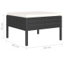 10-piece garden furniture set with black synthetic rattan cushions by vidaXL, Garden sets - Ref: Foro24-3056974, Price: 925,4...