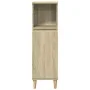 3-teiliges Badezimmermöbelset aus Eichenholz-Sonoma-Sperrholz. von , Badezimmermöbel - Ref: Foro24-3325079, Preis: 177,12 €, ...