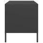 TV-Möbel aus schwarzem kaltgewalztem Stahl, 68x39x43,5 cm. von , TV-Möbel - Ref: Foro24-851232, Preis: 66,19 €, Rabatt: %