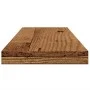 Shelf tables 4 units engineered wood black 60x10x1.5 cm by , Closets and storage - Ref: Foro24-856295, Price: 17,22 €, Discou...