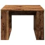 Beistelltisch aus gealtertem Ingenieurholz 50x50x35 cm von , Seitentische - Ref: Foro24-856688, Preis: 35,67 €, Rabatt: %