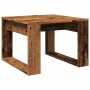 Beistelltisch aus gealtertem Ingenieurholz 50x50x35 cm von , Seitentische - Ref: Foro24-856688, Preis: 36,25 €, Rabatt: %