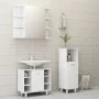 Juego de muebles de baño 3 pzas madera de ingeniería blanco de vidaXL, Muebles de baño - Ref: Foro24-3056943, Precio: 146,70 ...