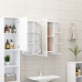 3-piece bathroom furniture set made of white engineered wood by vidaXL, Bathroom furniture - Ref: Foro24-3056943, Price: 148,...