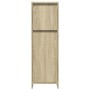 Set de muebles de baño 3 pzas madera contrachapada roble Sonoma de , Muebles de baño - Ref: Foro24-3324973, Precio: 95,75 €