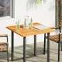 Solid acacia wood square table top 80x80x2.2 cm by , Table tops - Ref: Foro24-4004256, Price: 96,70 €, Discount: %