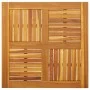 Solid acacia wood square table top 80x80x2.2 cm by , Table tops - Ref: Foro24-4004256, Price: 94,51 €, Discount: %