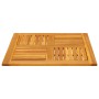 Solid acacia wood square table top 80x80x2.2 cm by , Table tops - Ref: Foro24-4004256, Price: 96,70 €, Discount: %