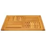 Solid acacia wood square table top 80x80x2.2 cm by , Table tops - Ref: Foro24-4004256, Price: 94,51 €, Discount: %
