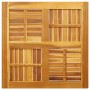 Solid acacia wood square table top 80x80x2.2 cm by , Table tops - Ref: Foro24-4004256, Price: 96,70 €, Discount: %