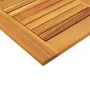 Solid acacia wood square table top 80x80x2.2 cm by , Table tops - Ref: Foro24-4004256, Price: 94,51 €, Discount: %