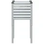 Jardinera de acero galvanizado 45x45x88 cm de , Maceteros y jardineras - Ref: Foro24-4008967, Precio: 41,19 €, Descuento: %