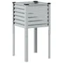 Galvanized steel planter 45x45x88 cm by , Pots and planters - Ref: Foro24-4008967, Price: 41,19 €, Discount: %